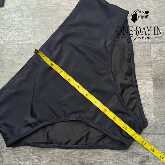 Yonique One Shoulder Tankini Swimsuit Size L - Picture 4 of 5